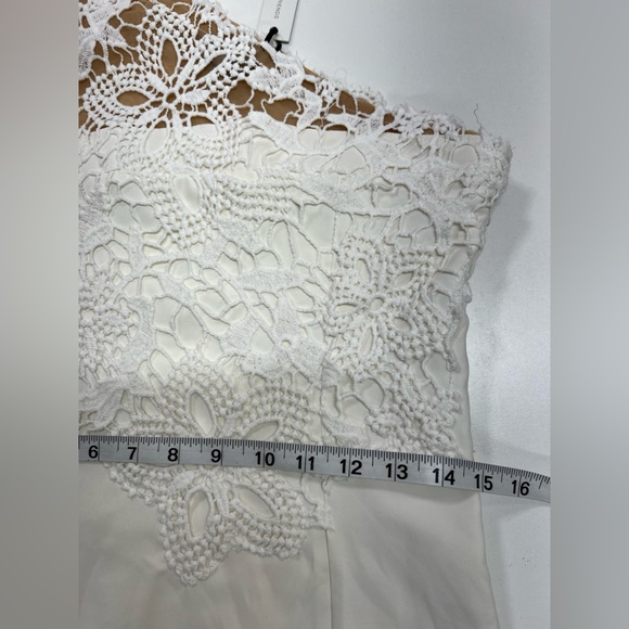 Lovers + Friends Yazmin Dress White Lace Size Small New With Tags - Picture 8 of 14